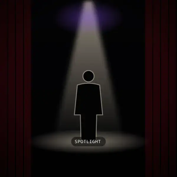 Spotlight at Artist name, Venue name